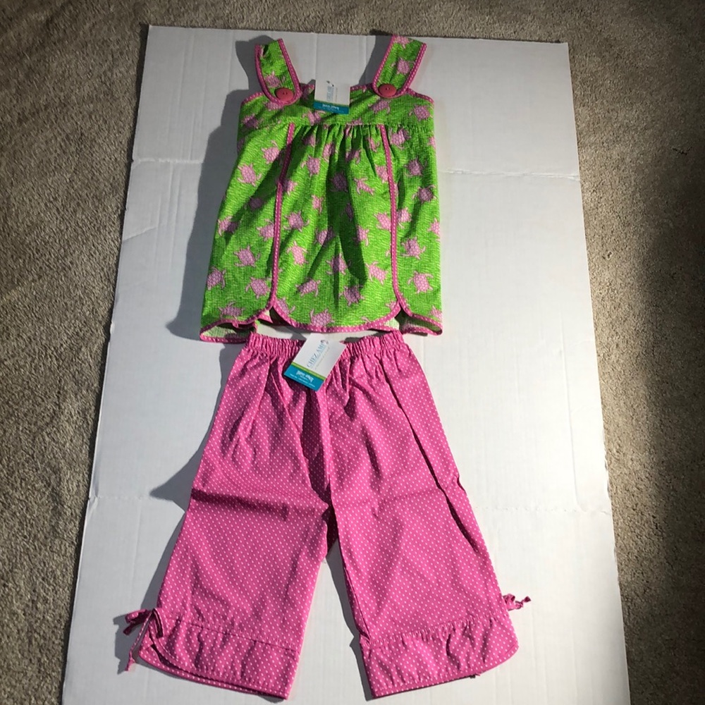 Chez Ami Girls Blouse & Pant Set, size 6X
